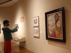 Medidas sanitarias en museos. Fotografía: La Jornada.