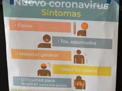 Infografía Nuevo coronavirus. Síntomas, INP, CdMx. Fotografía: Gloria Elisa Melgarejo García.