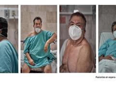 Pacientes en espera de su recuperación, revista Proceso. Fotografía: Iván Macías.