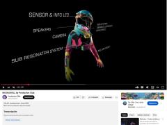 Publicación de video en YouTube.