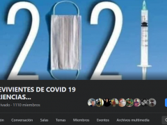 Grupo en Facebook donde los sobrevivientes del COVID-19 comparten sus experiencias.