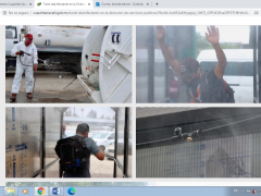 En la Dirección de Servicios Públicos, fue instalado un túnel desinfectante para utilizarlo al ingresar y terminar las labores formales. Fotografías: Ayuntamiento de Cuautitlán Izcalli.