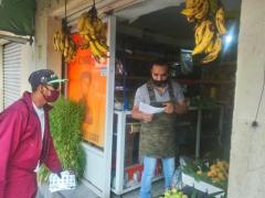 Visitantes y comerciantes que mantienen las recomendaciones sanitarias en sus negocios. Fotografía: Facebook Ayuntamiento de Cuautitlán Izcalli.