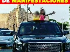 No es momento de manifestaciones. Fotografía: Intagram Coautitlan comunidad.