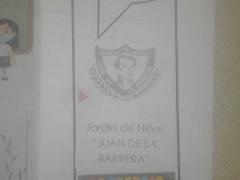 Portada Folleto "Medidas de prevención para un regreso a clases seguro", Jardín de niñoa "Juan de la Barrera", Naucalpan de Juárez, Estado de México.