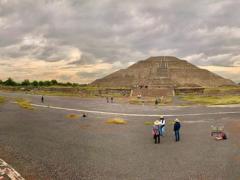 Pirámide de El Sol, Teotihuacán. Fotografía: Berenice Fregoso.