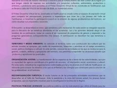 Bases de la Convocatoria del 1er Encuentro Virtual de las Juventudes.