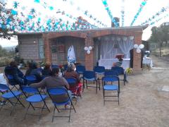 Misa a la virgen de la Concepción. Tezompa. Fotografía: Facebook Capilla la Purísima Concepción, Tezompa.