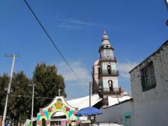 Festejo virgen de Guadalupe, Chipiltepec, Acolman. Fotografía: Isaías Hernández Rosales.