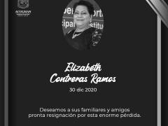 Esquela de Elizabeth Contreras Ramos, Cabildo de Acolman. Imagen: El Universal.