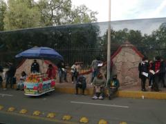 Gente formada. Fotografía: Isaías Hernández Rosales
