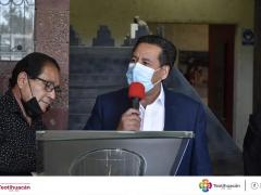 Inauguración actividades culturales en el Museo Comunitario “Quetzalpapalotl” durante Tlalocan 2021 en Teotihuacán de Arista.