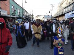 Caravana durante Tlalocan 2021. Facebook Gobierno del Ayuntamiento de Teotihuacán.