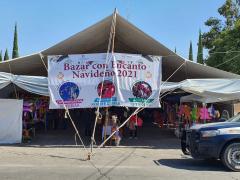 Bazar navideño 2021. Facebook Gobierno Municipal de Acolman.
