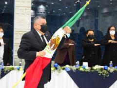 3er informe de gobierno del municipio de San Martín de la Pirámides. Facebook Erik Ruiz Medina.