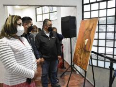 Exposición de arte local “Expo colectiva”. Facebook Cultura Teotihuacán.