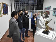 Exposición de arte local “Expo colectiva”. Facebook Cultura Teotihuacán.
