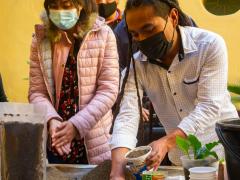 Taller de huertos agroecológicos. Facebook Gobierno de Otumba 2019-2021.