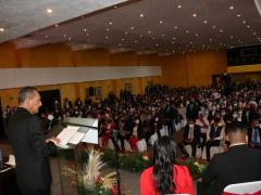 Discurso de Mario Paredes de la Torre III. Fotografía: Mario Paredes de la Torre.