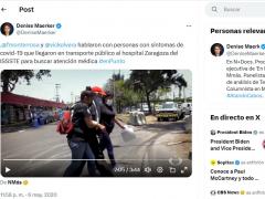Nota sobre Don Vicente. Twitter: Denise Maerk.