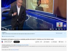 Resultado positivo a COVID-19.
