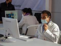 Ixtapaluca pone en funcionamiento la Red de Atención Integral para asistir COVID-19. Fotografía: Especial