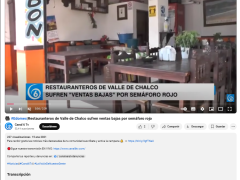 Restuaranteros sufren por semáforo rojo.
