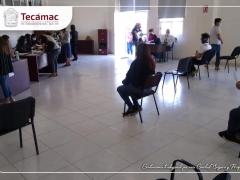 Beneficiarios esperan el "Apoyo Único de Subsistencia” para afectados por la pandemia. Fotografía: Facebook Gobierno Tecámac.