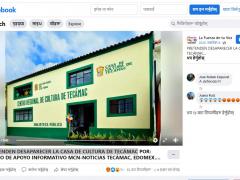 Publicación de video sobre desaparición de la Casa Regional de Cultura en Tecámac.