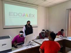 Funcionarios del gobierno del Edomex. Fotografía: Cortesía del Gobierno del Estado de México.