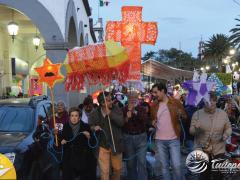 Familia Urbán creadores de la tradición Paseo de los Muertitos, Tultepec.