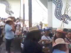 Evento donde no se respetaron las normas sanitarias. Fotografía: El Heraldo.