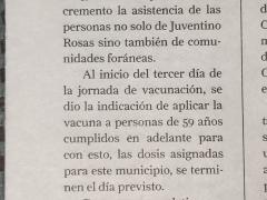Bajan edad para cumplir meta de vacunación