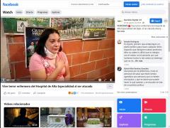 Publicación de Facebook sobre ataque a enfermera por atender pacientes COVID.