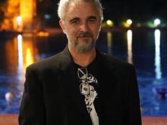 Fotografía del cineasta Michel Rowe durante el GIFF2020.