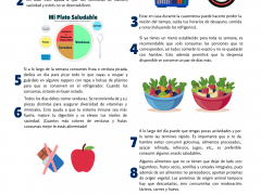Infografía Recomendaciones generales de alimentación en esta cuarentena. Imagen: Facebook La Luz del Mundo.