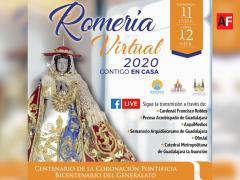 Anuncio de la Romería virtual 2020, Centenario de la Coronación Pontificia. Imagen: AFMedios.
