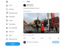 Publicación de video de Romería 2020.
