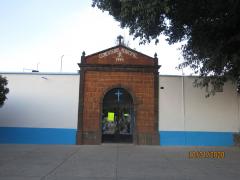 Fachada principal del Cementerio Municipal de Tequila, Jalisco. Fotografía: Juan José Carrillo Coronel.