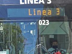 Transporte público operando, por Fernando Carranza.
