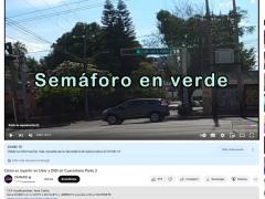 Publicación de recorrido de Uber Eats por Guadalajara durante cuarentena. Parte 2.