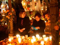 La Noche de Muertos es una de las festividades más importantes de Michoacán. Fotografía: gob.mx.