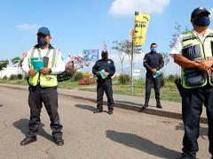 Operativo por Bandera Amarilla en Morelia. Fotografía: Cortesía para Mi Morelia.