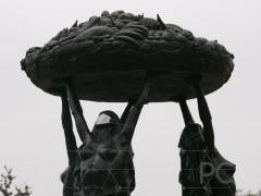 Las Tarascas con cubrebocas. Fotografía: PCM Noticias.