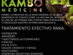 Promocional Kambó. Cura con veneno de rana Alvarius. Imagen: El Sol de Morelia.