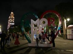 15 de septiembre en pandemia. Fotografía: El Sol de Morelia.