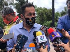 Secretario de Gobierno de Michoacán, Carlos Herrera Tello. Fotografía: Marco Santoyo.