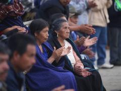 Mujeres indígenas. Fotografía: El Sol de Morelia.