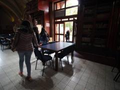 Sala de lectura de biblioteca pública, Morelia. Fotografía: Mariana Luna.