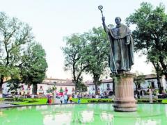 Plaza Don Vasco de Quiróga. Fotografía: El Sol de Morelia.